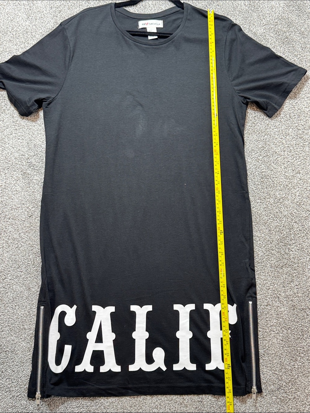 2010-2015 extra long Coachella callboration tshirt NWOT - Picture 3 of 4